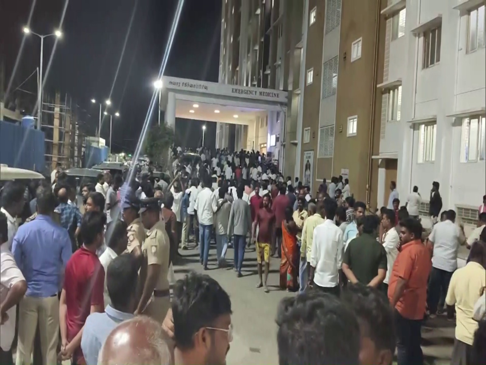 Visuals from Government Medical College and Hospital in Karur (Photo/ANI)
