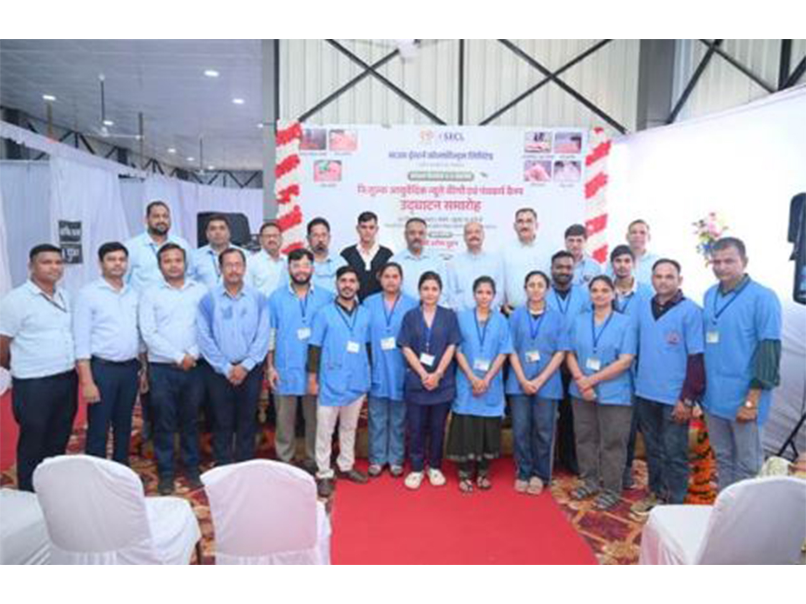 SECL honour 100 'safai mitras' under Swachhata Hi Sewa 2025 campaign (Photo/ANI)