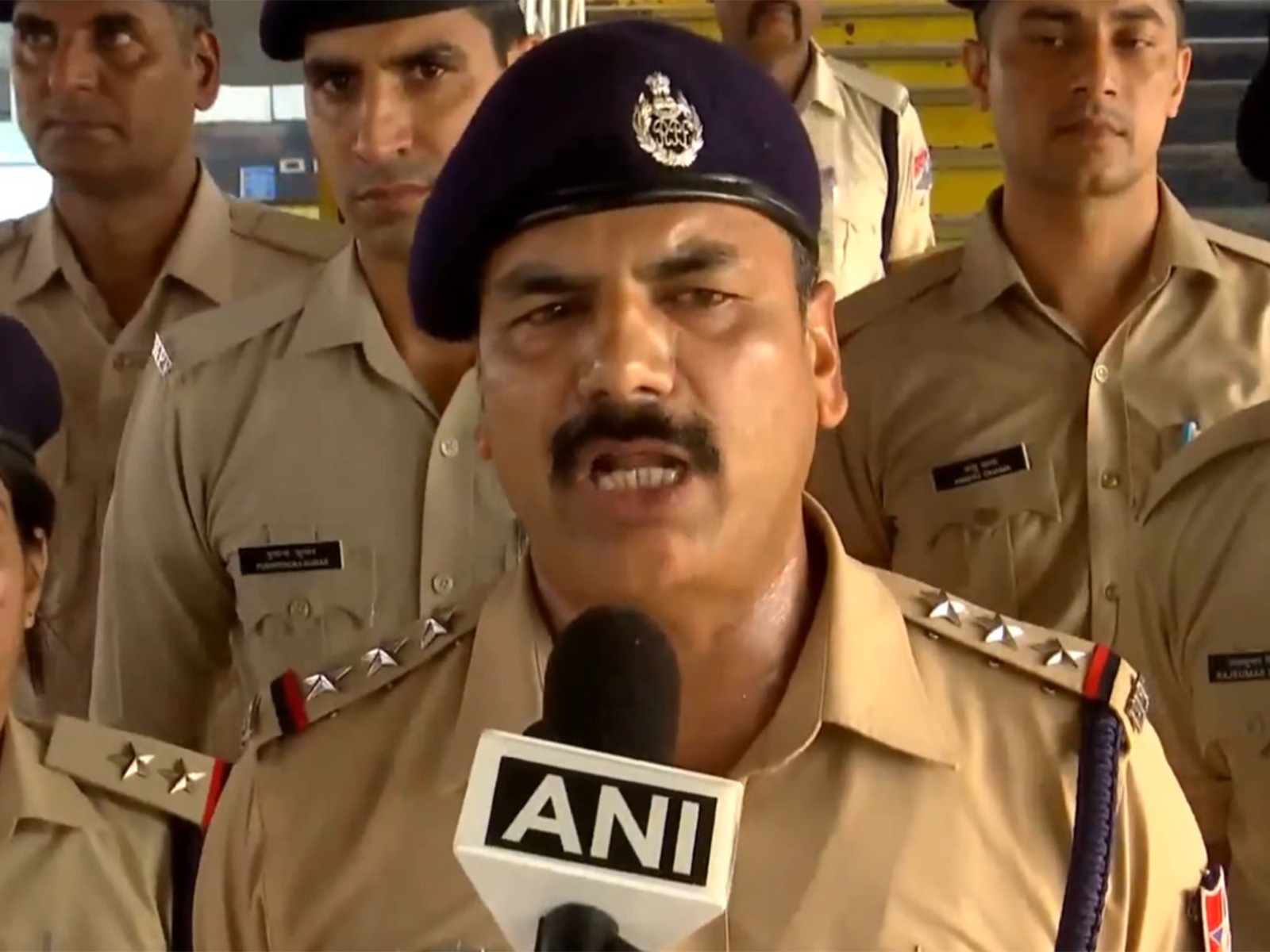 Inspector RPF and in charge of New Delhi Railway Station, Yashwant Singh (Photo/ANI)
