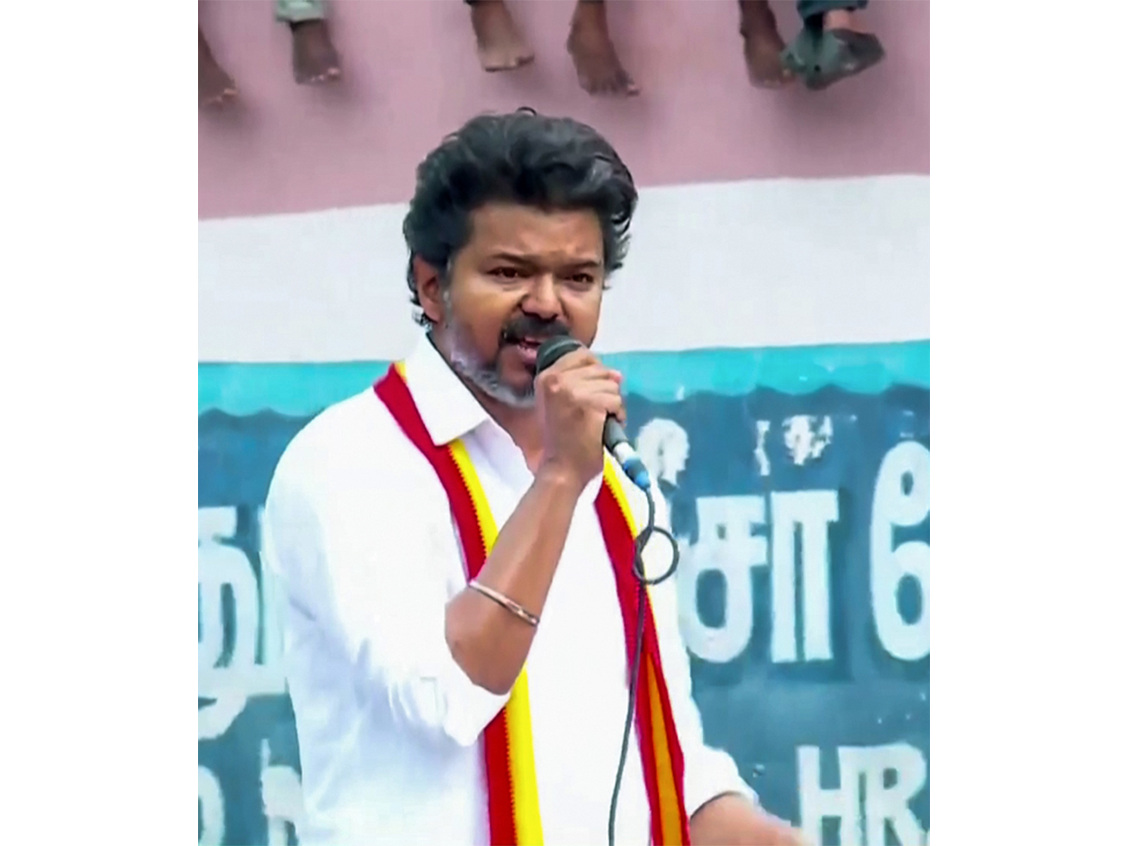 TVK chief and actor Vijay (File Photo/ANI) 