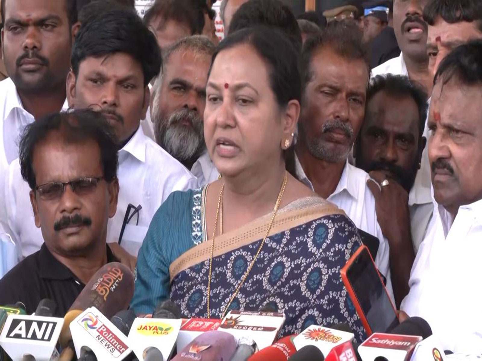 DMDK President Premalatha Vijayakanth (Photo/ANI)