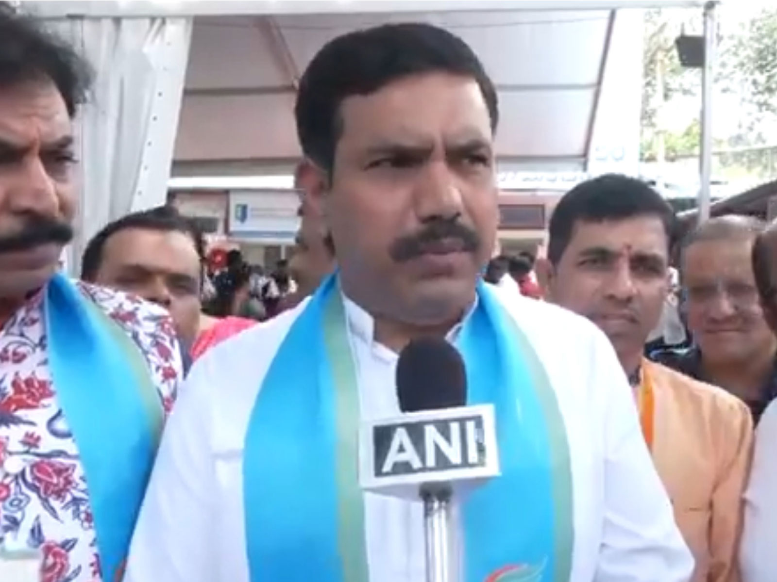 Karnataka BJP president BY Vijayendra (Photo/ANI) 