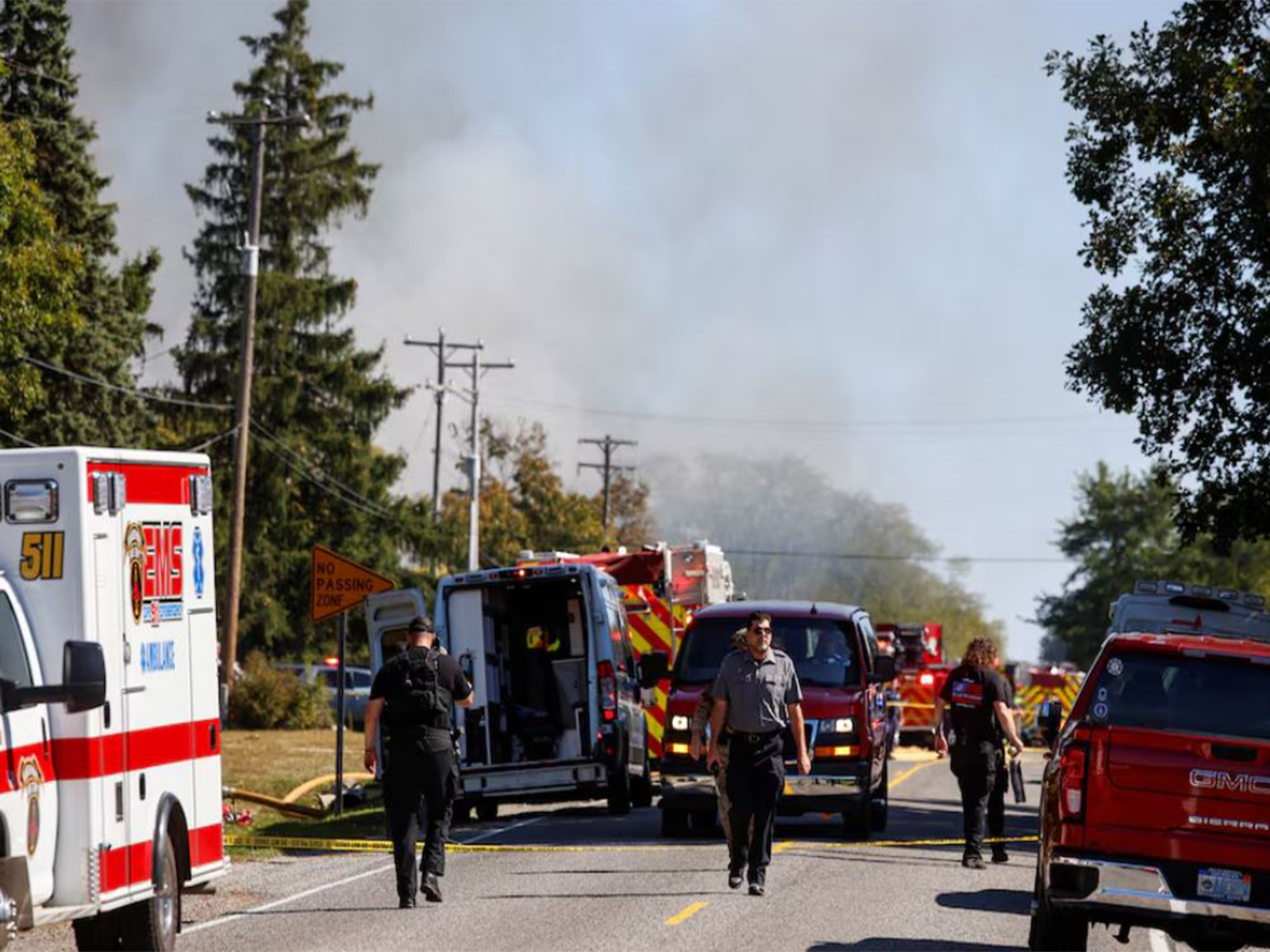 Visuals from the spot (Image/Reuters)