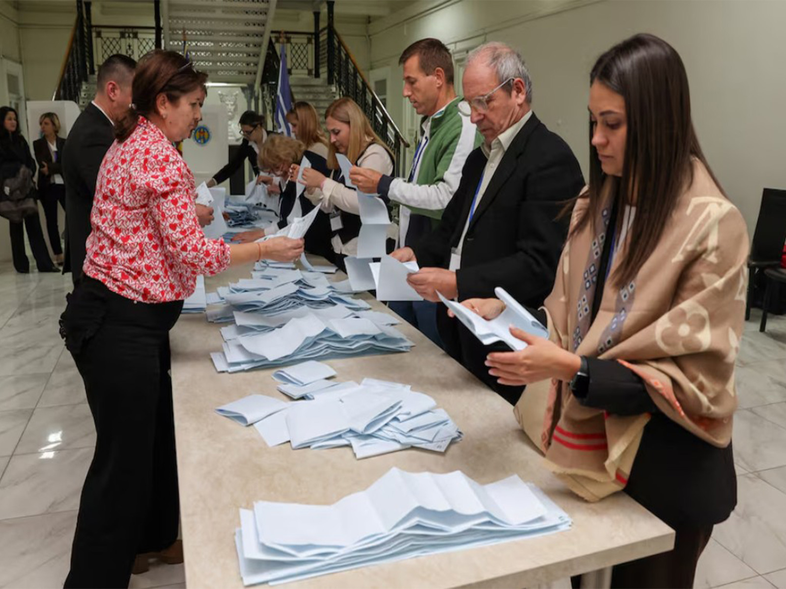 Polling booth in Moldova (Image/Reuters)