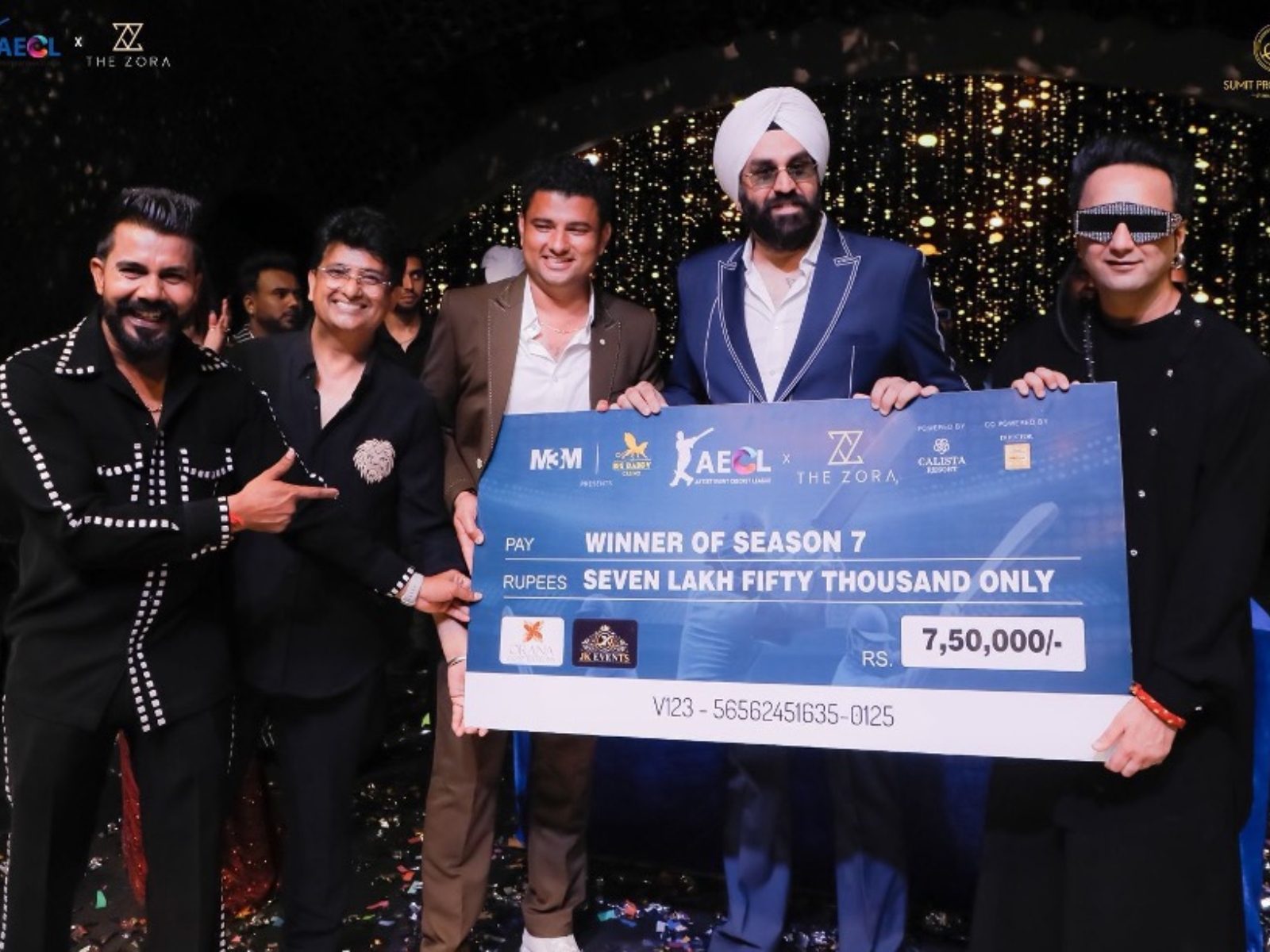 Grand Finale of AECL Season 7 Concludes in Style - Goa Team Crowned Champions, B Praak Delivers Electrifying Performance