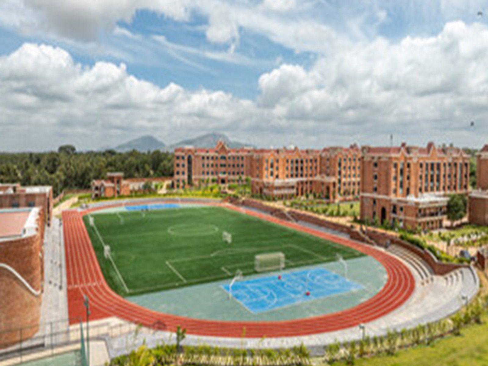 A bird's eye view of Harrow International School Bengaluru