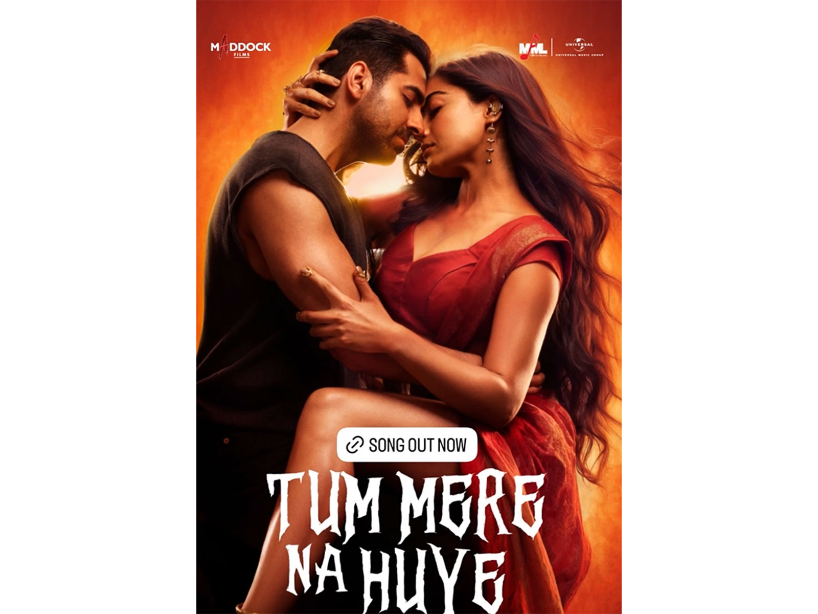 Poster of Thamma's song (Image source: Maddock Films)