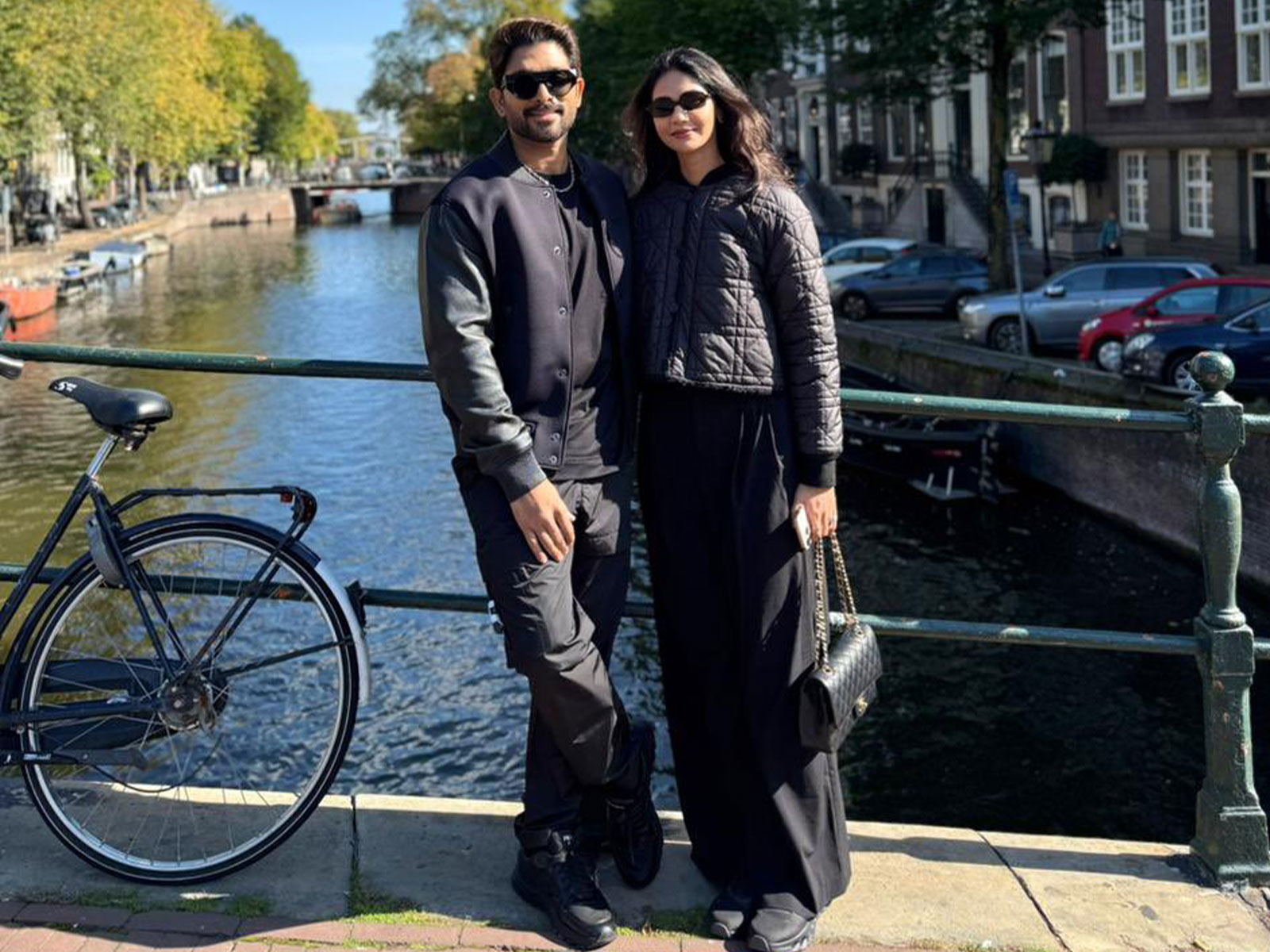 Allu Arjun with wife Sneha Reddy (Photo/X/@alluarjun)