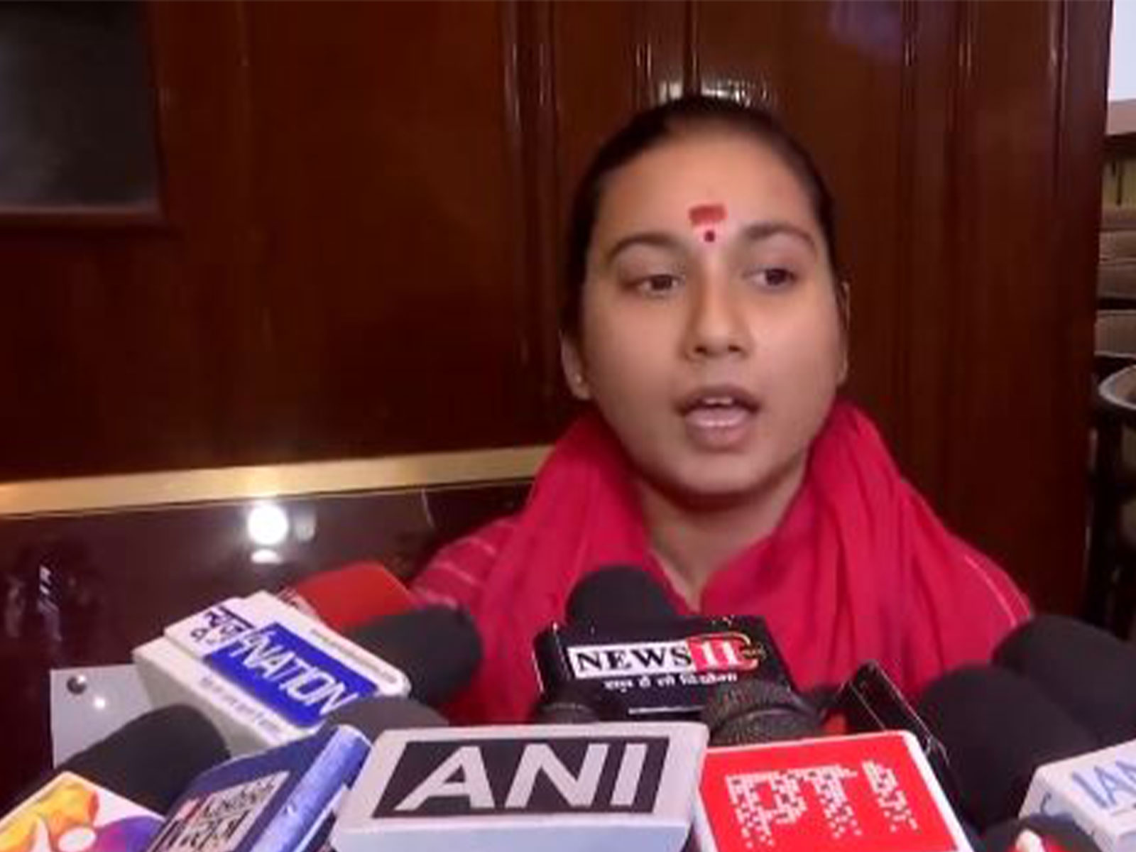 LJP (Ram Vilas) MP Shambhavi Chaudhary (Photo/ANI)