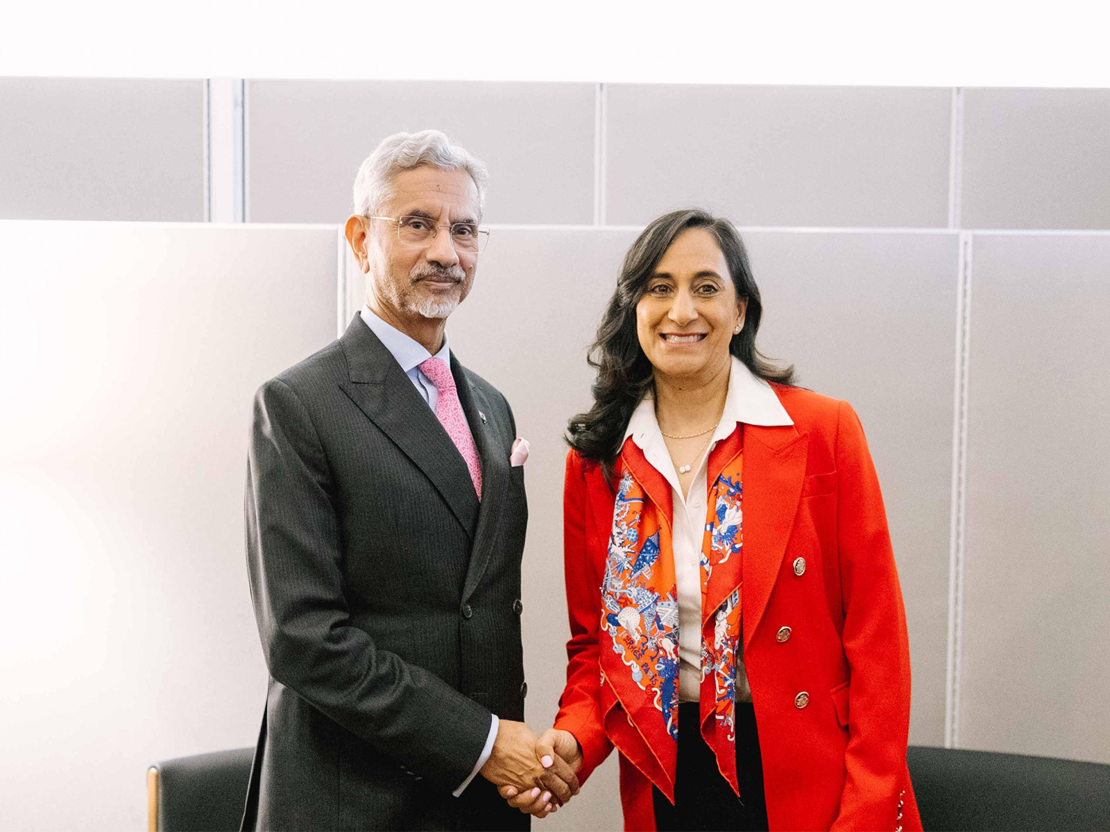EAM S Jaishankar meets Canadian FM Anita Anand in New York (Image: X/@DrSJaishankar)