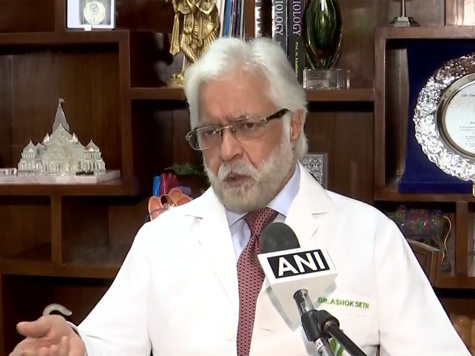 Dr Ashok Seth, Chairman of Fortis Escorts Heart Institute, Delhi (Photo/ANI)