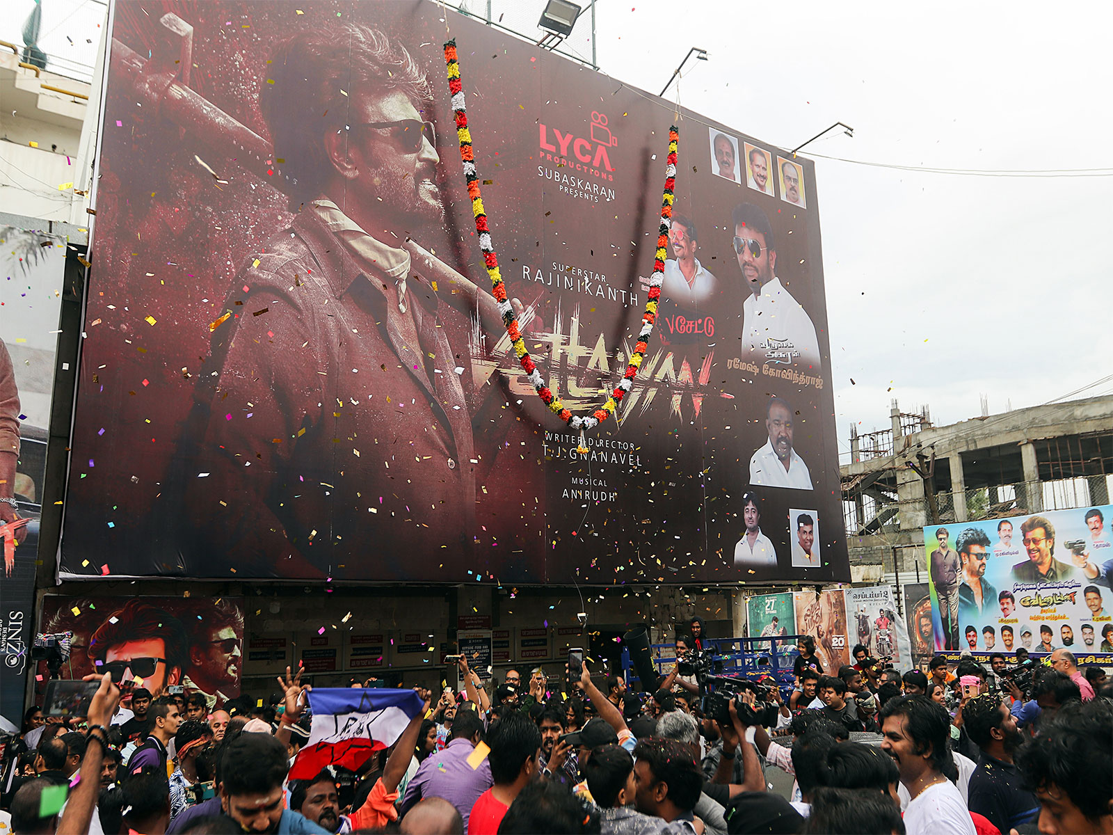 Rajinikanth fans celebrate the release of his film (File Photo/ANI)