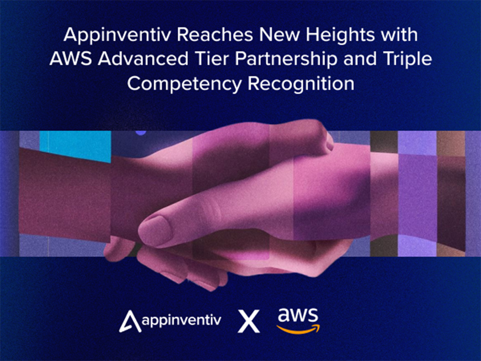 Appinventiv Reaches New Heights with AWS Advanced Tier Partnership and Triple Competency Recognition