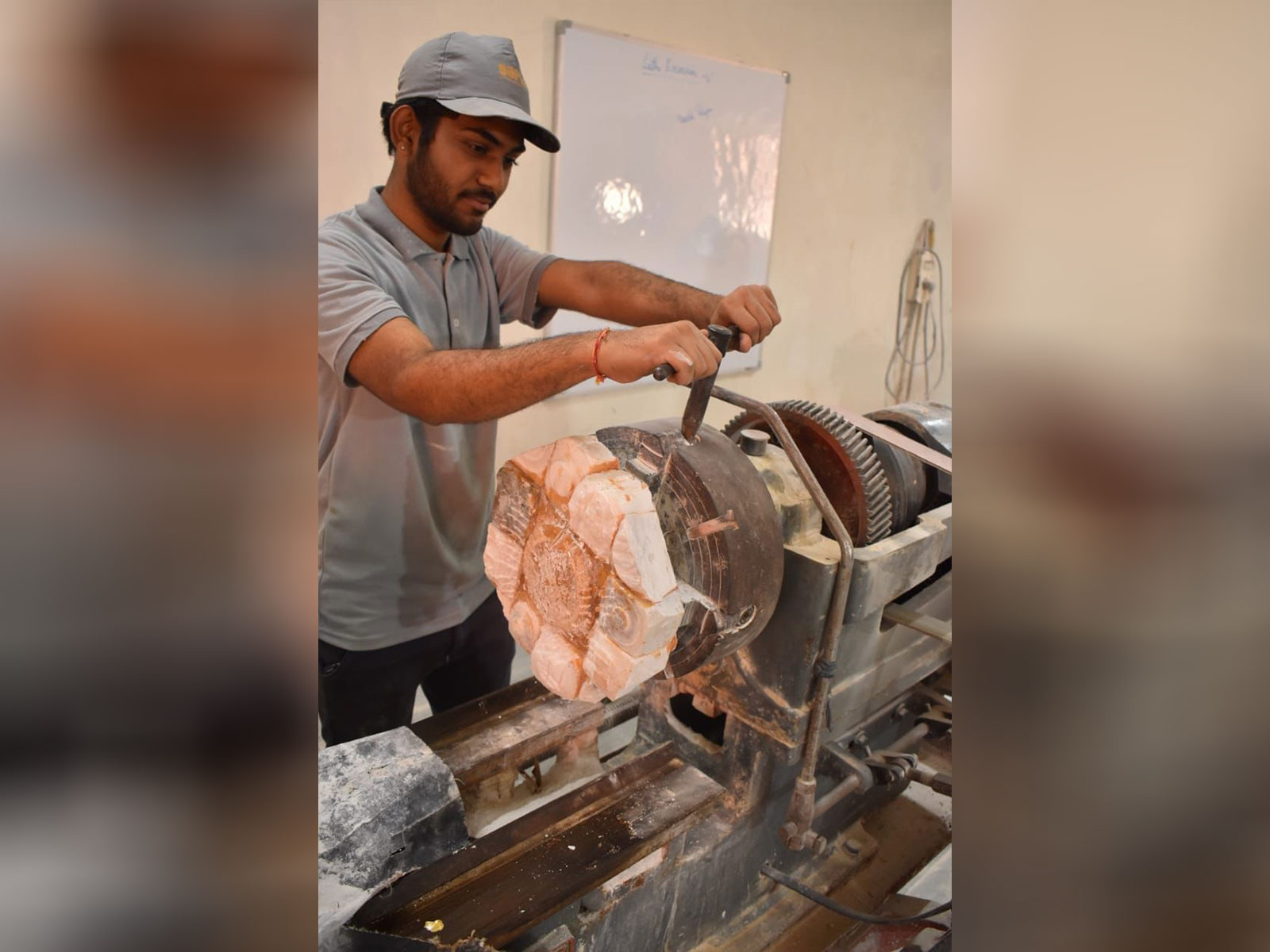 SAPTI advancing skill development in Gujarat's stone sculpture field (Photo/ANI)