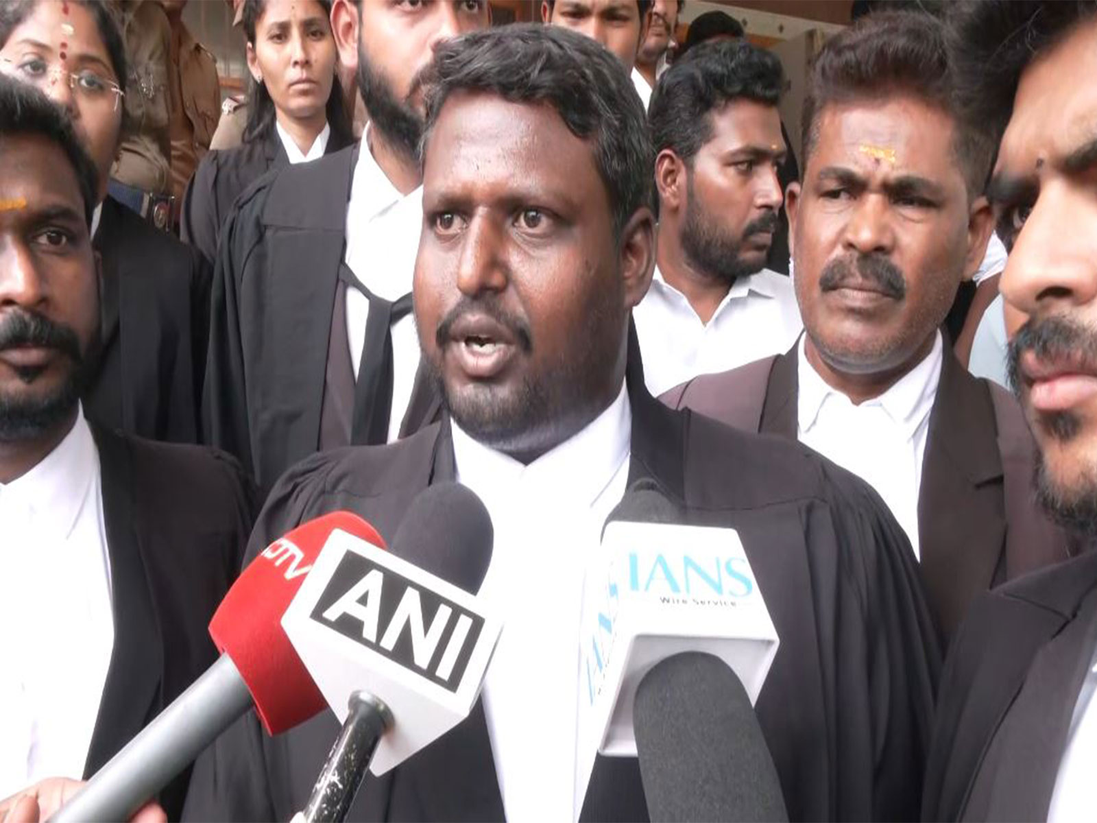 TVK's lawyer Manikandan (File Photo/ANI)  