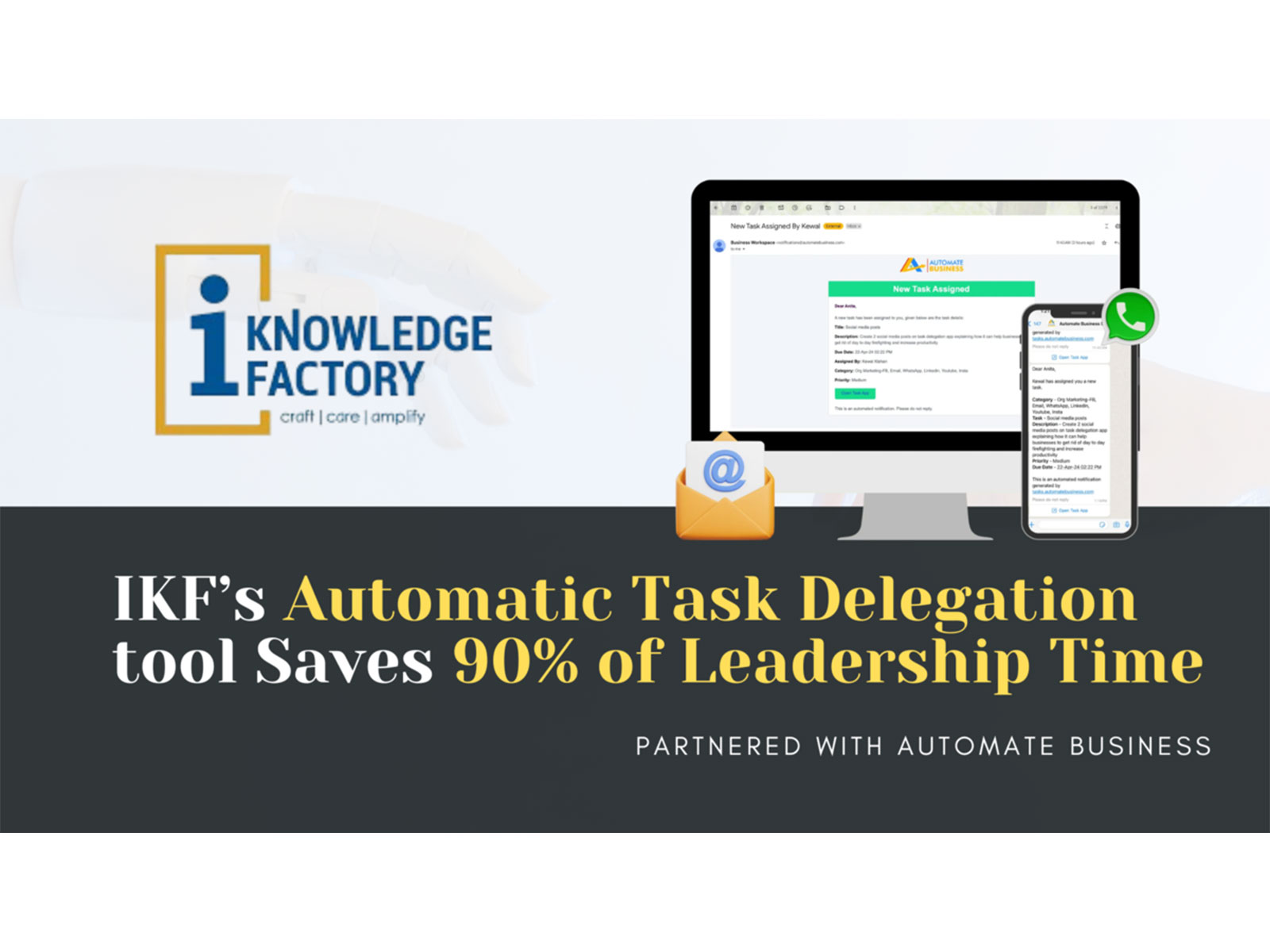 IKF's Task Automation Tool Slashes Management Time by 90% -- Here's How