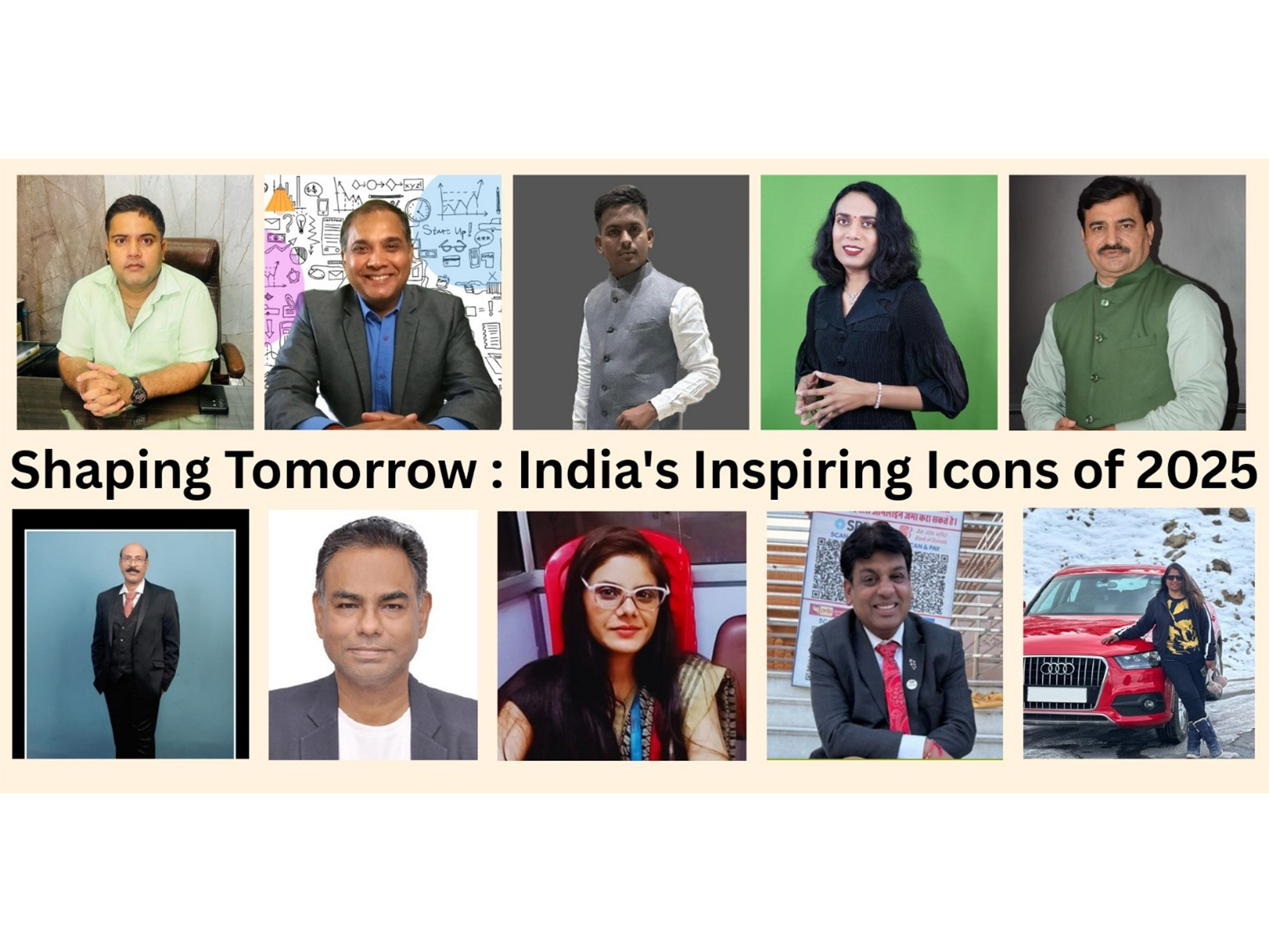 "Shaping Tomorrow: India's Inspiring Icons of 2025"