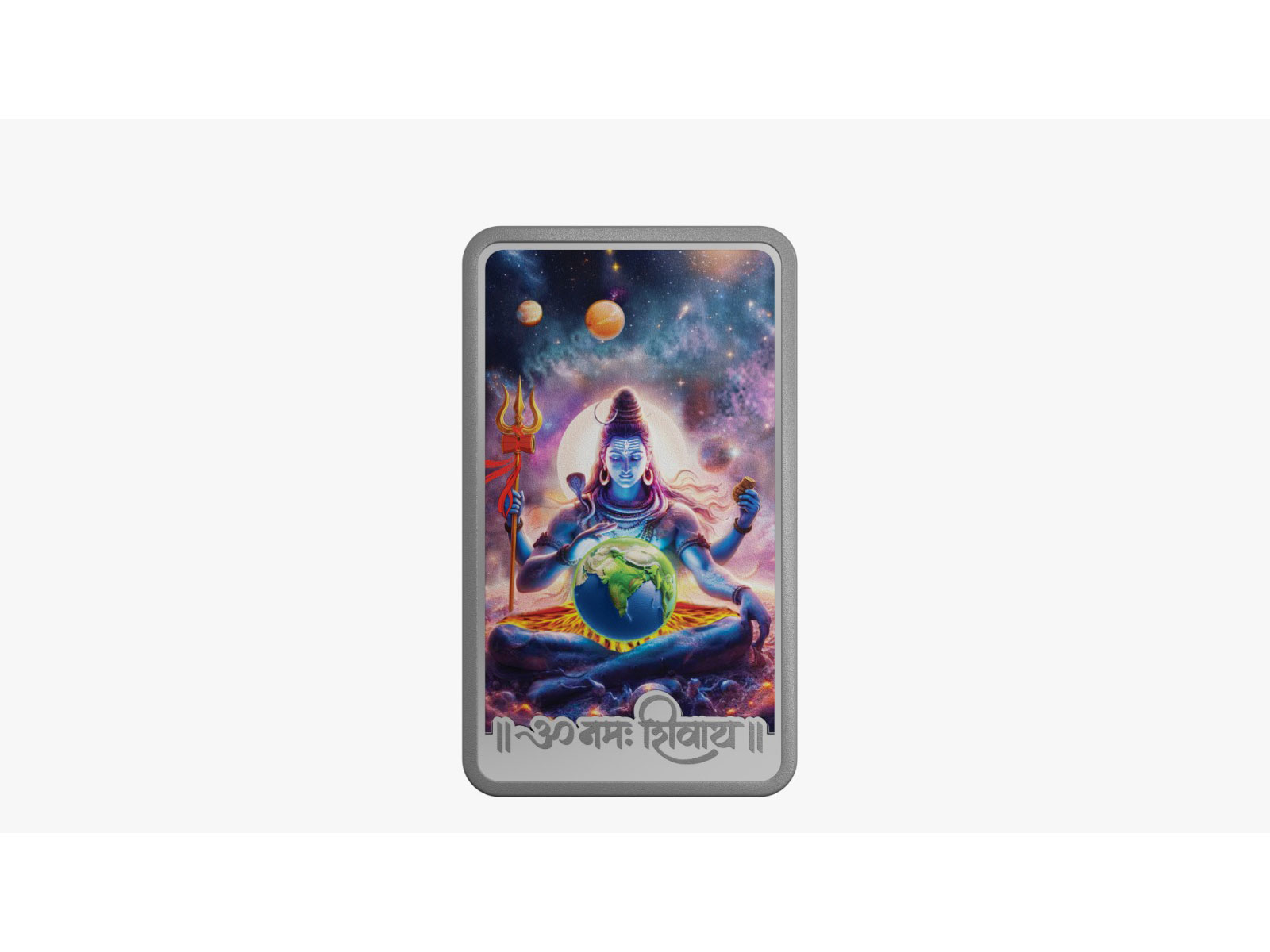 MMTC-PAMP unveils the 50gm Lord Shiva Silver Bar - a timeless tribute to cosmic power and devotion