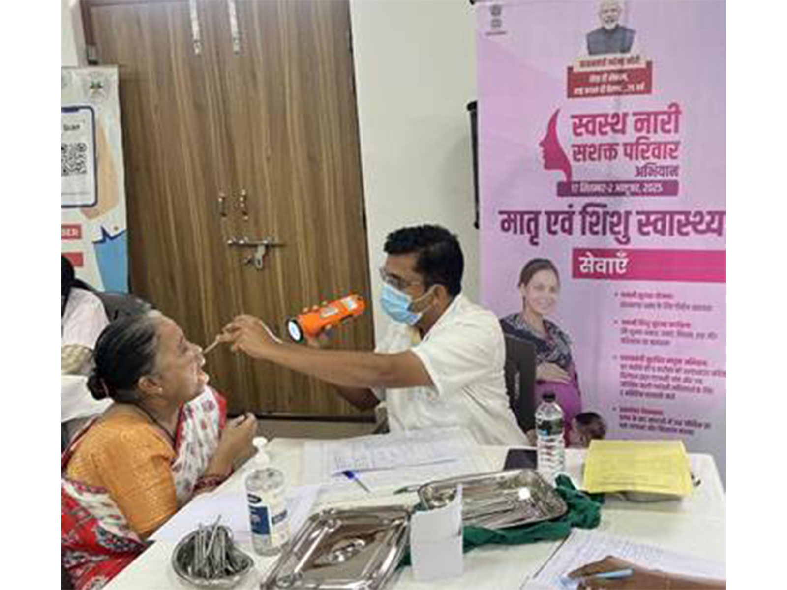 Health camps organised under Swasth Nari Sashakt Parivar Abhiyan (Photo/MoHFW)  