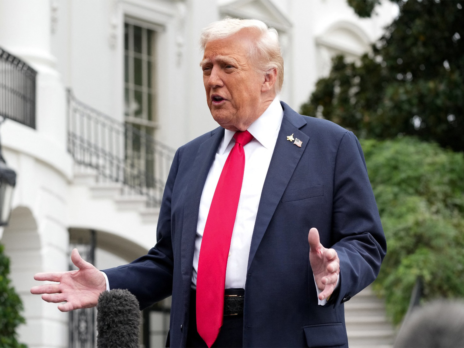 US President Donald Trump at White House (Photo/Reuters)