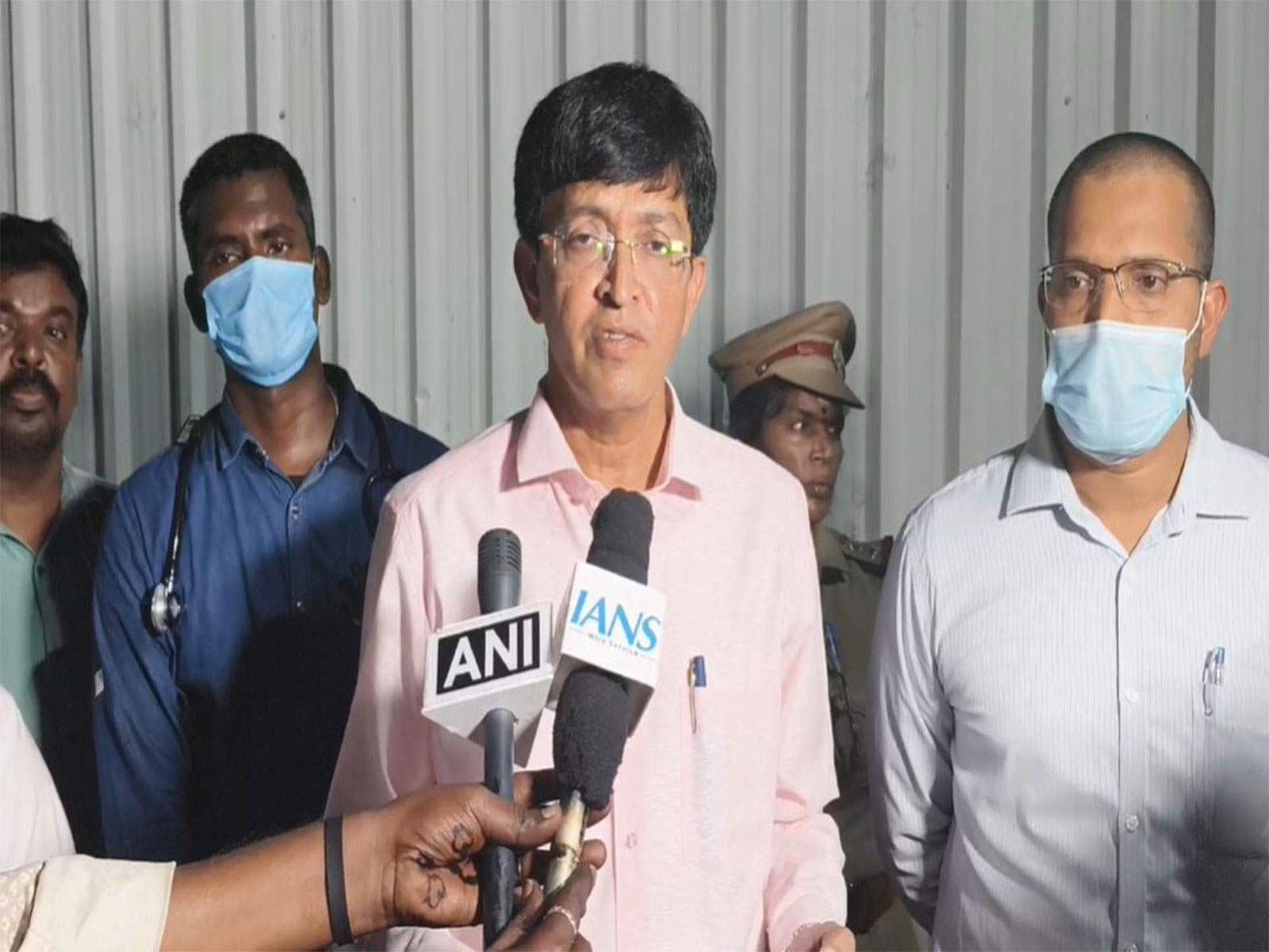 Dr J. Radhakrishnan, Chairman of TANGEDCO (Photo/ANI)