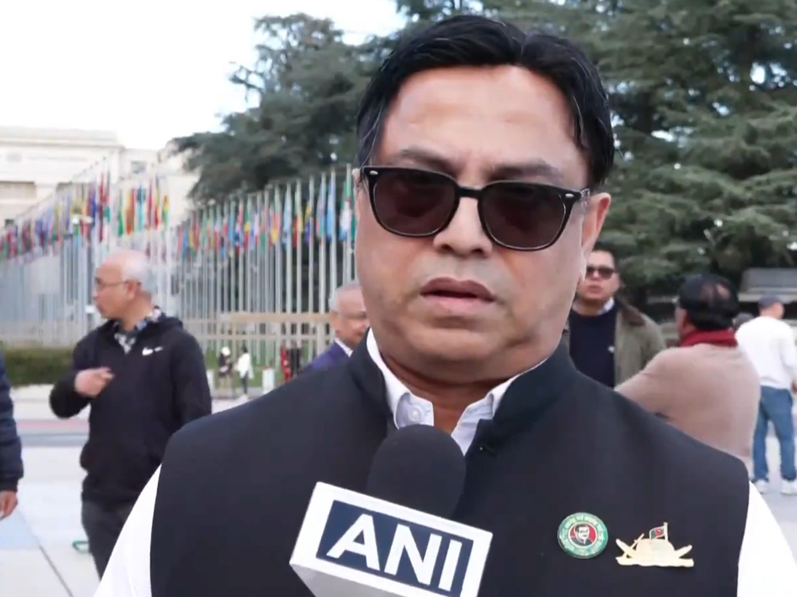 Switzerland Awami League General Secretary Shaymal Khan (Photo: ANI)