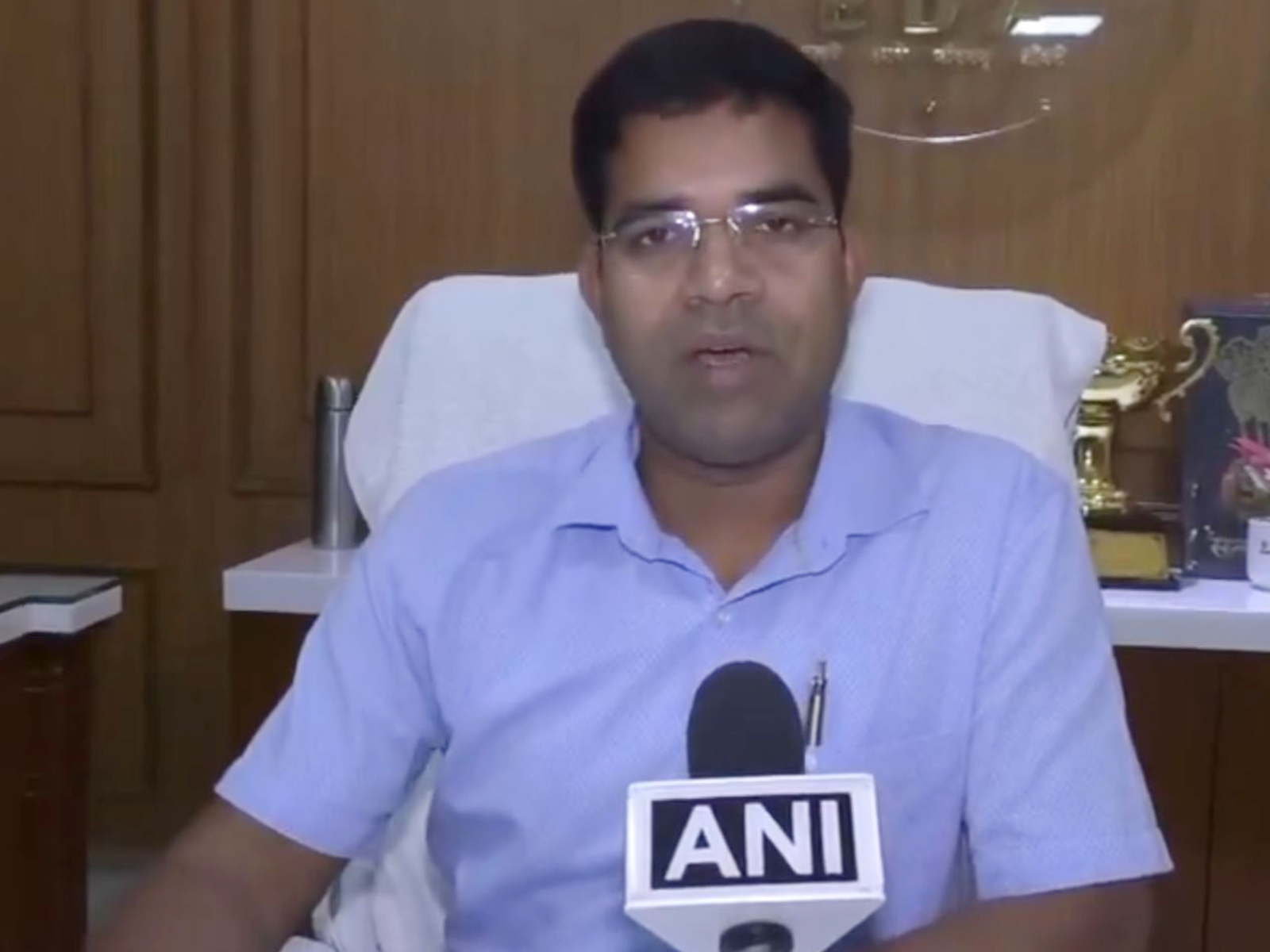 Bareilly Development Authority Vice Chairman Manikandan A (Photo/ANI)