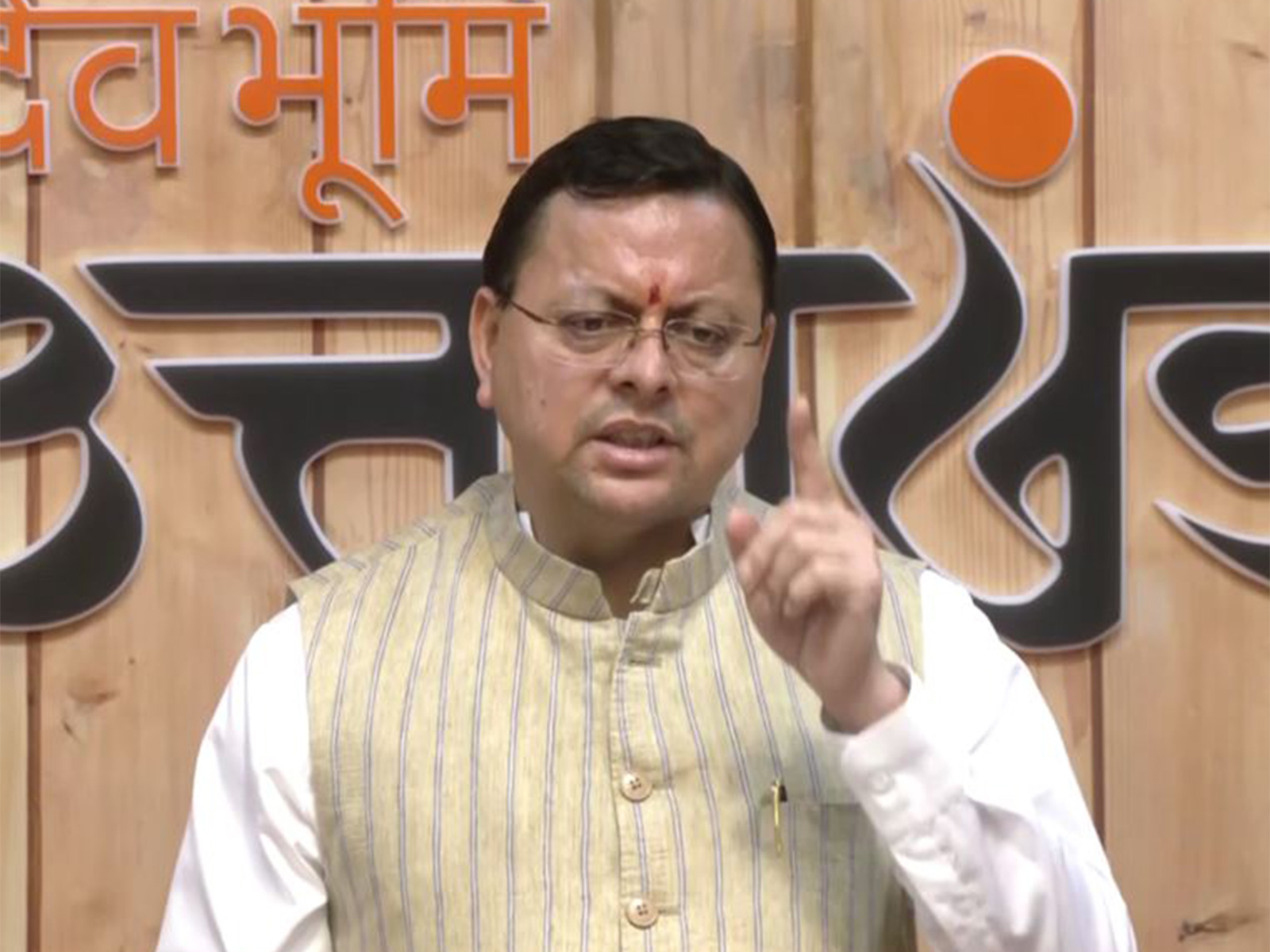 Uttarakhand CM Pushkar Singh Dhami (Photo/ANI)