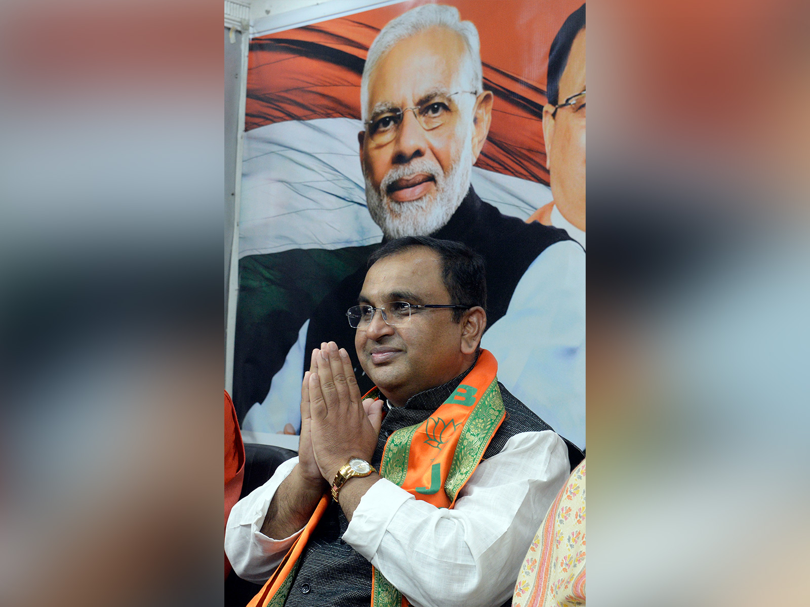 BJP Minority Morcha National Chief, Jamal Siddiqui (Photo/ANI)