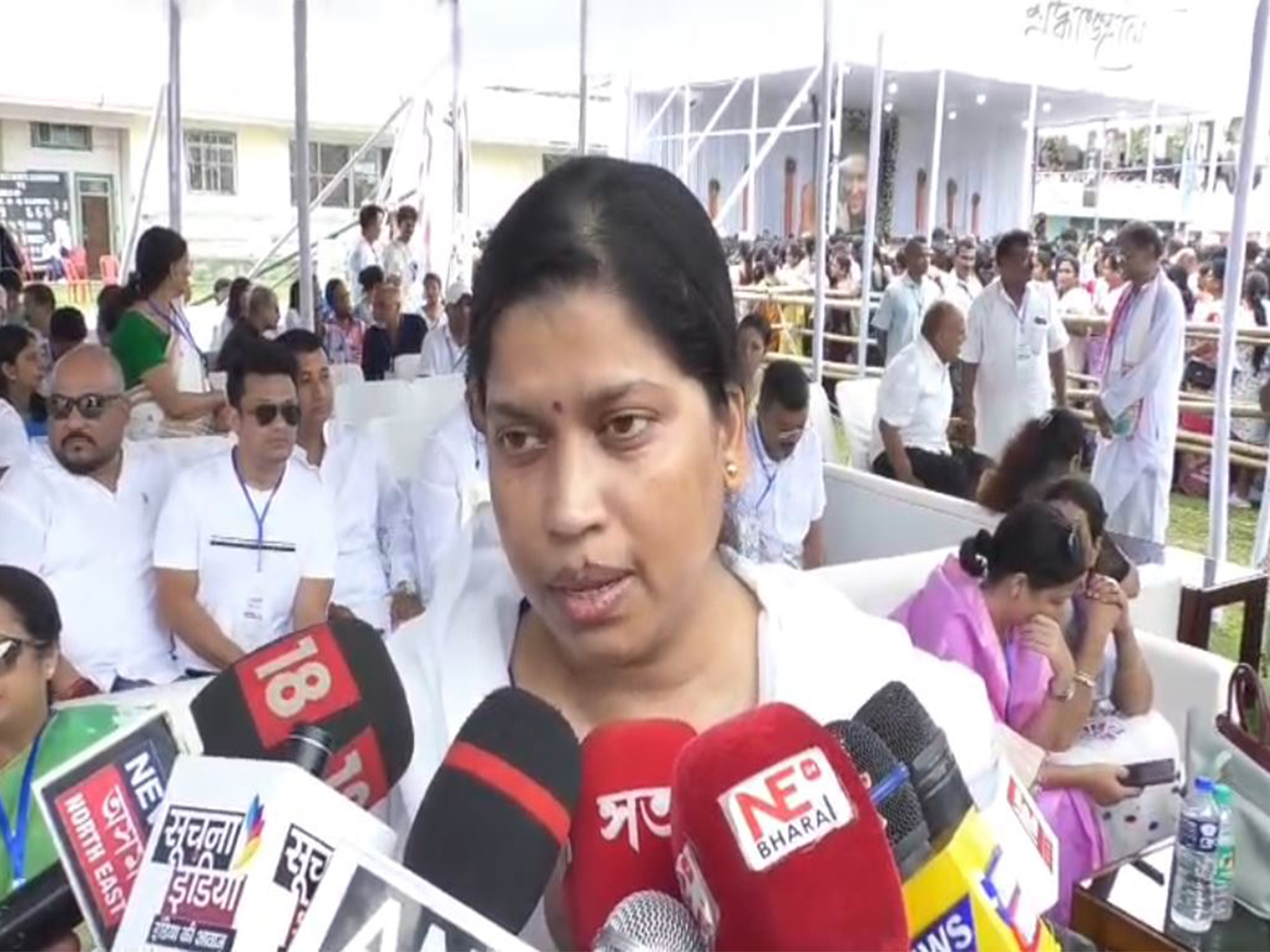 Zubeen Garg's sister Palme Borthakur (Photo/ANI)