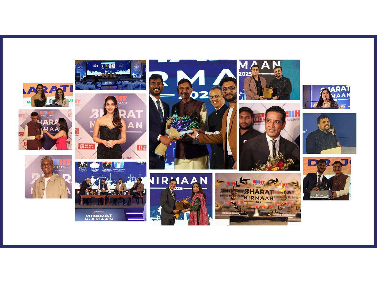 Bharat Nirmaan Conclave & Awards 2025 by HT Media & NewsReach Celebrates the Trailblazers of India's MSMEs