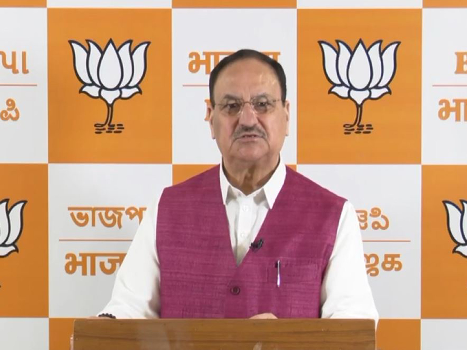 BJP President JP Nadda (Photo/X@JPNadda)