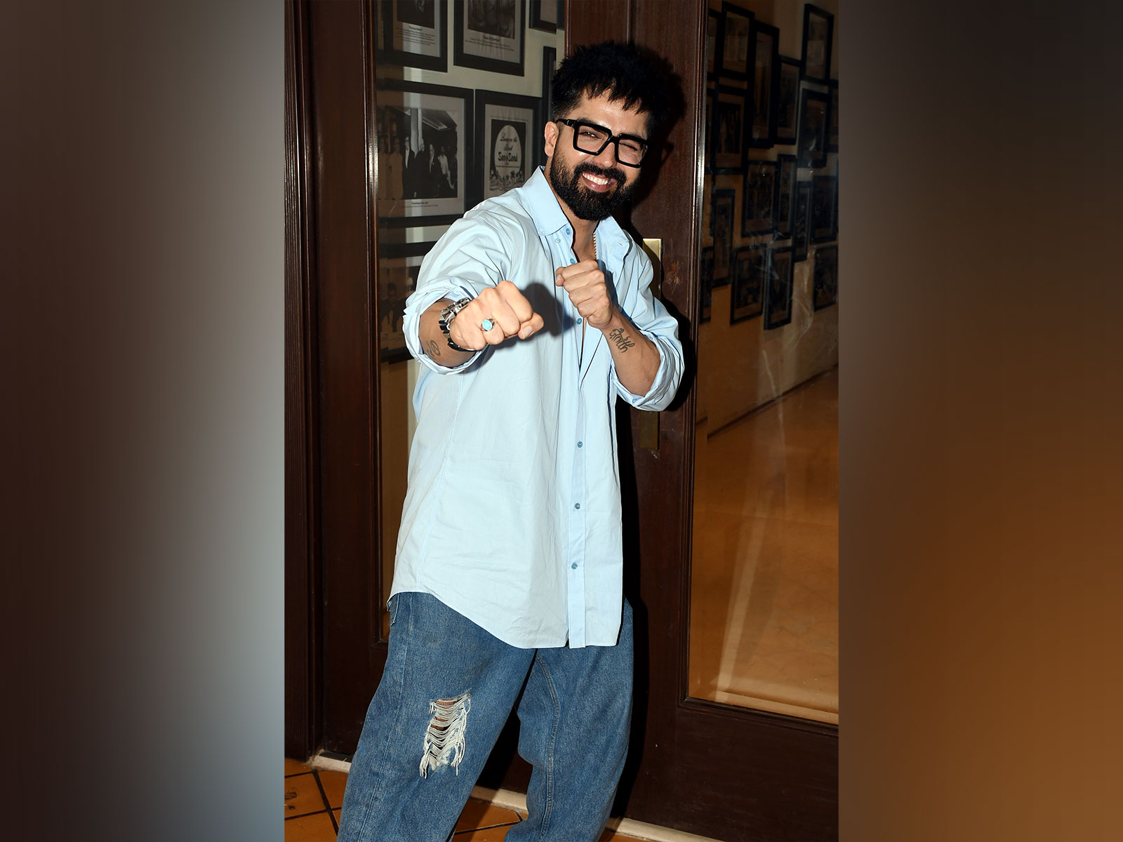 Singer-actor Harrdy Sandhu (Image source: ANI)