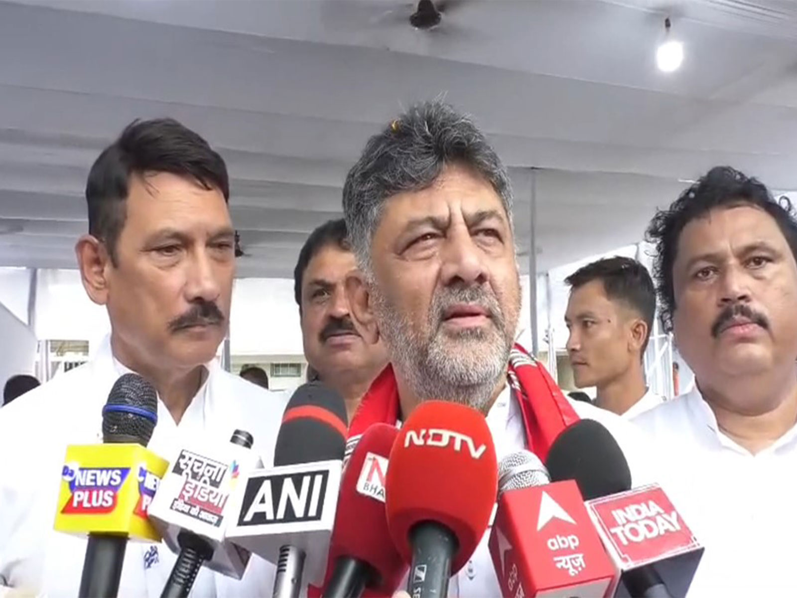 Karnataka Deputy Chief Minister DK Shivakumar (Photo/ANI)