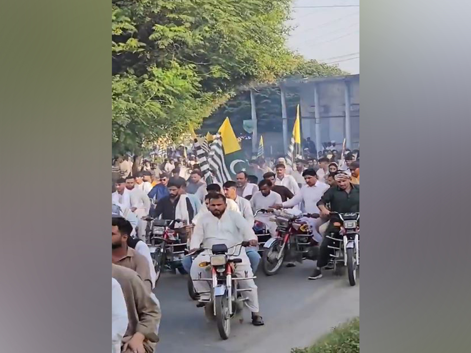 Protests in Pakistan Occupied Jammu Kashmir (Photo/Visuals shared on X by Voices of POJK)