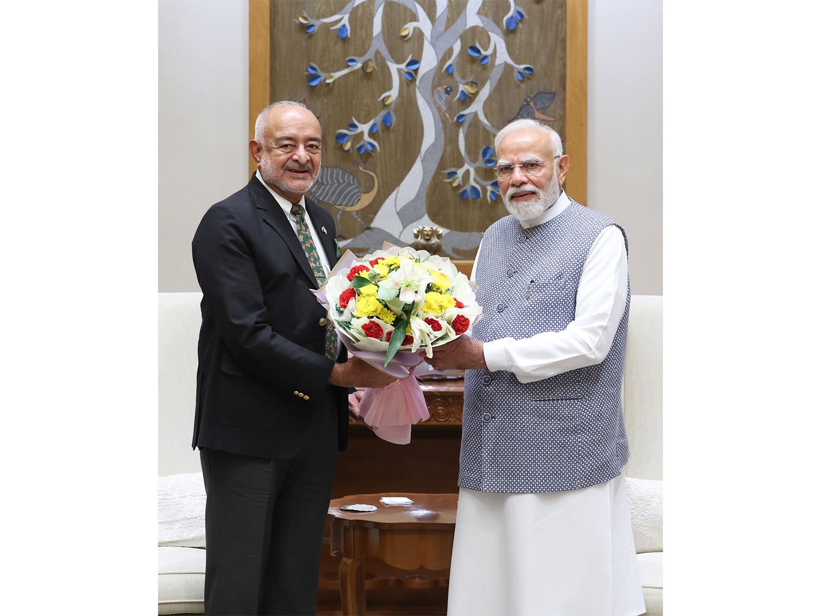 Andaman and Nicobar Islands LG meets Prime Minister Narendra Modi (Photo/X@PMOIndia)