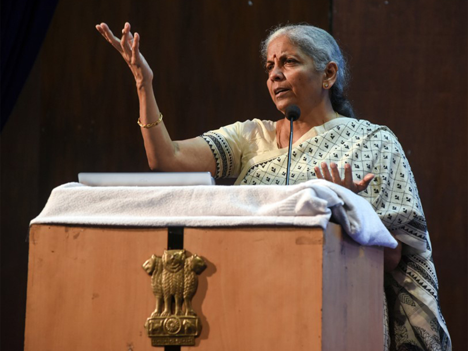  Union Finance Minister Nirmala Sitharaman (File Photo/ANI) 