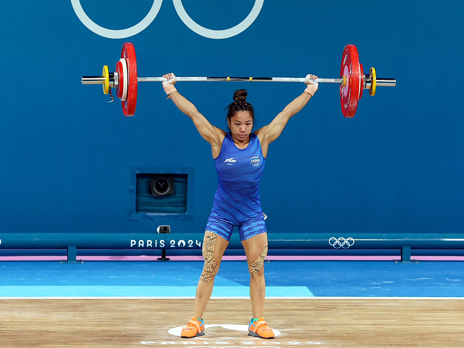 Olympic medallist Mirabai Chanu (Photo: ANI)