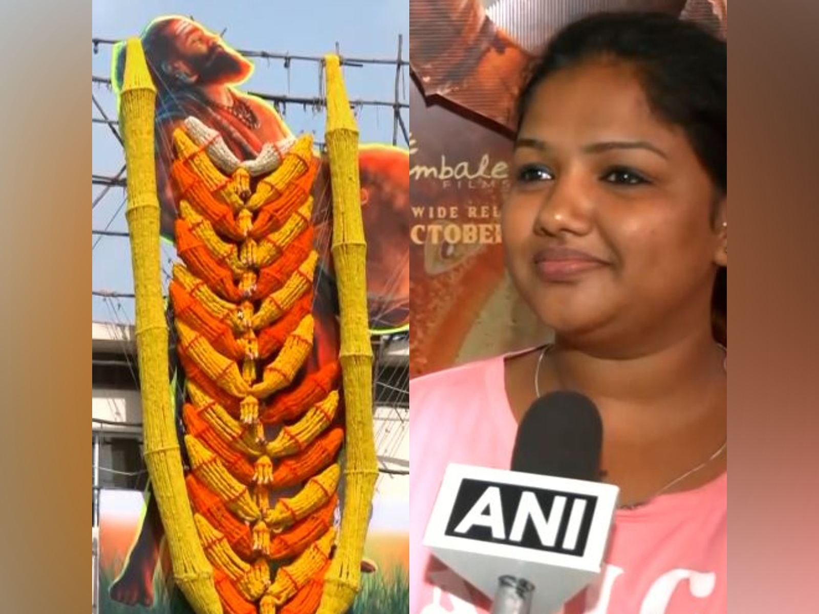 Fans throng theatres for 'Kantara Chapter 1' (Photo/ANI)