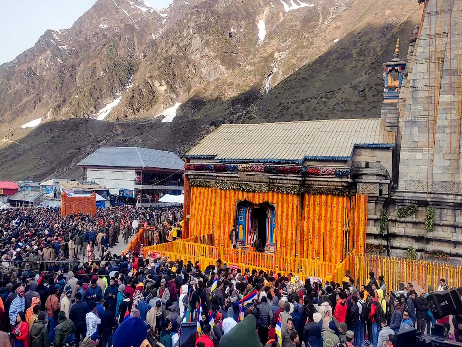 Kedarnath Dham in Rudraprayag (Photo/ANI)