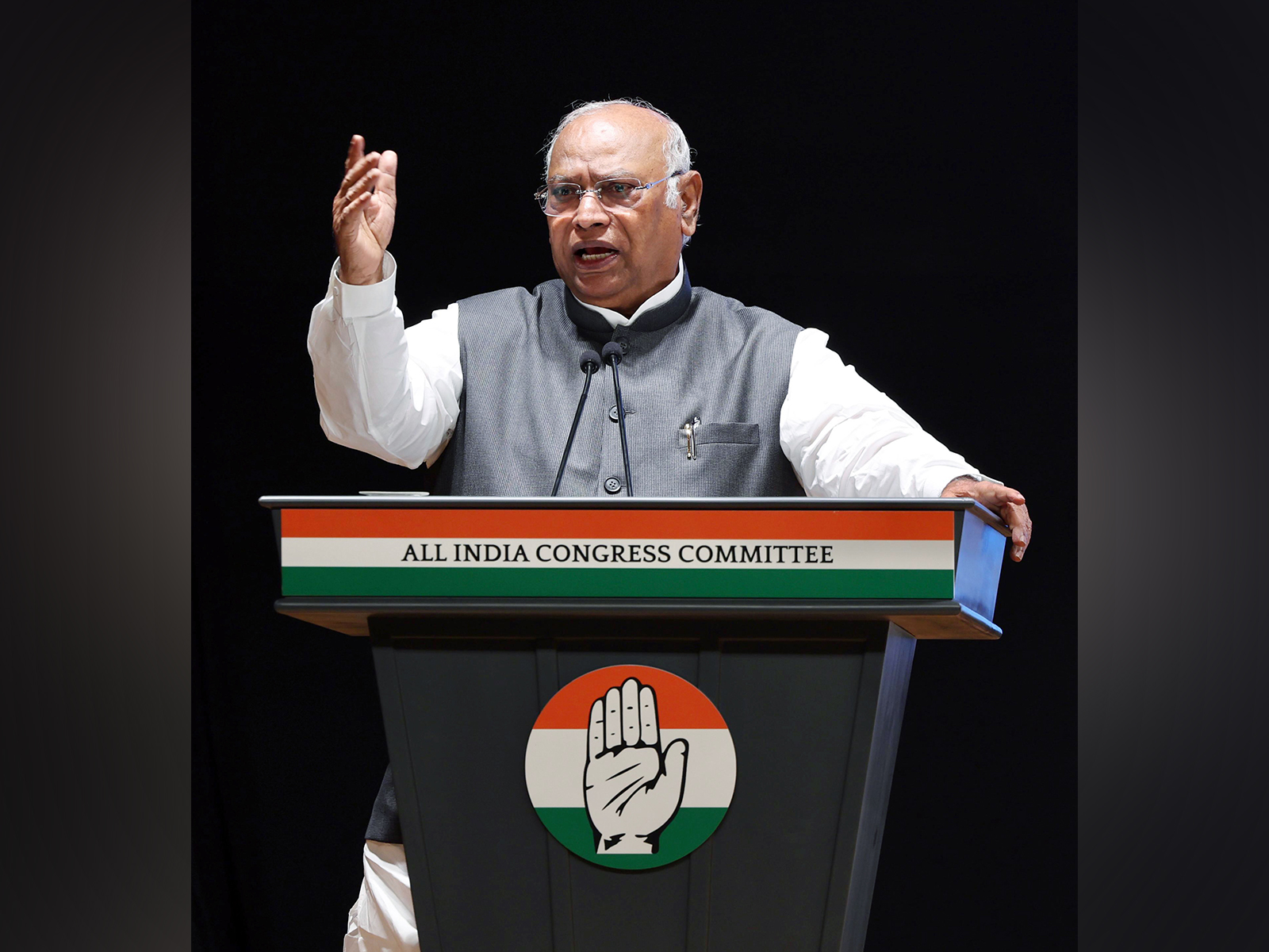 Congress chief Mallikarjun Kharge(Photo/ANI)