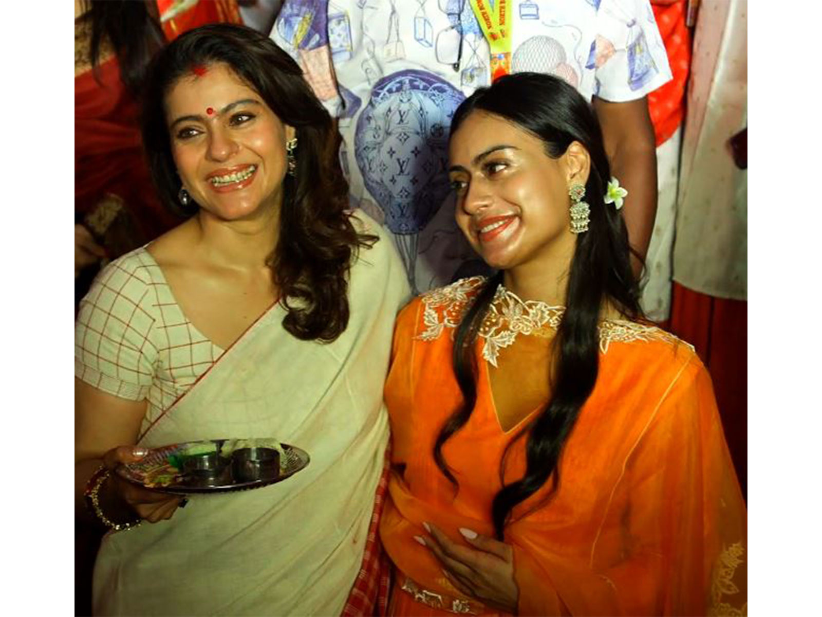 Kajol with daughter Nysa (Photo/ANI)