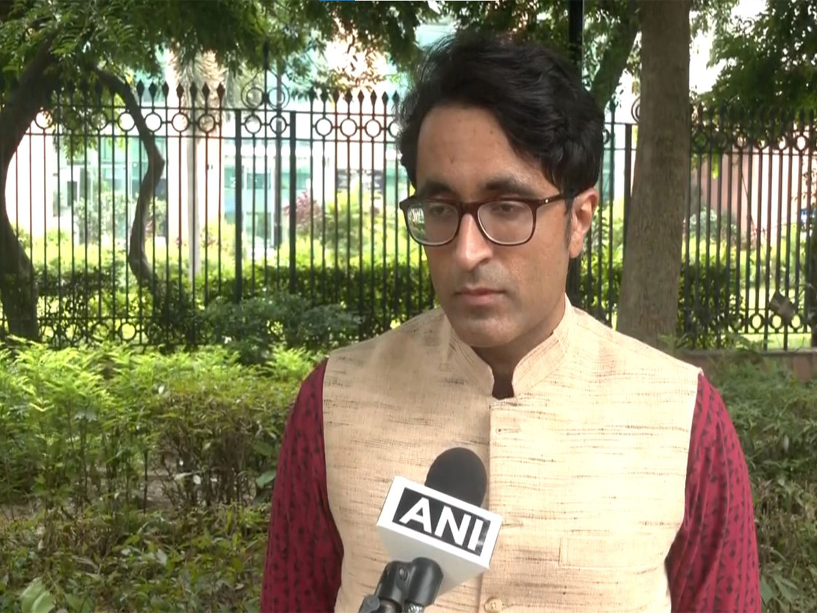 BJP national spokesperson Pradeep Bhandari (Photo/ANI)