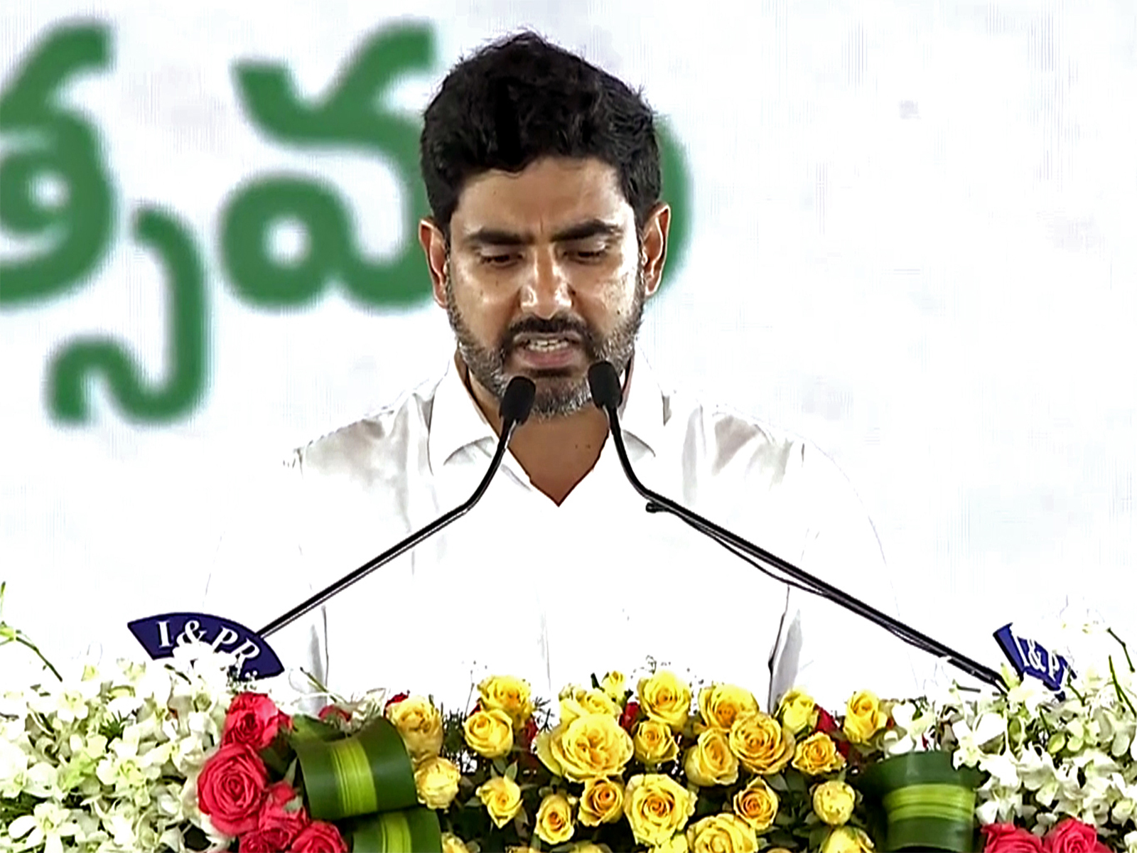Andhra Pradesh Minister Nara Lokesh (File photo/ANI)