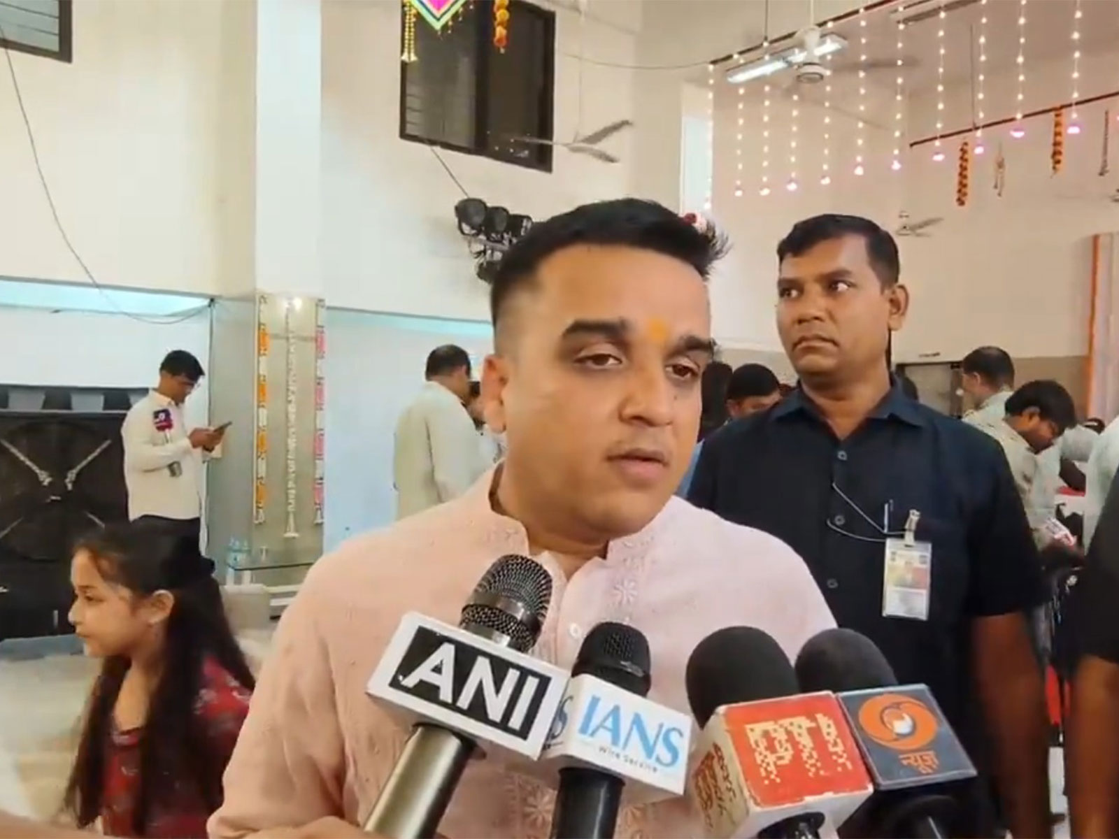 Gujarat Home Minister Harsh Sanghvi. (Photo/ANI)