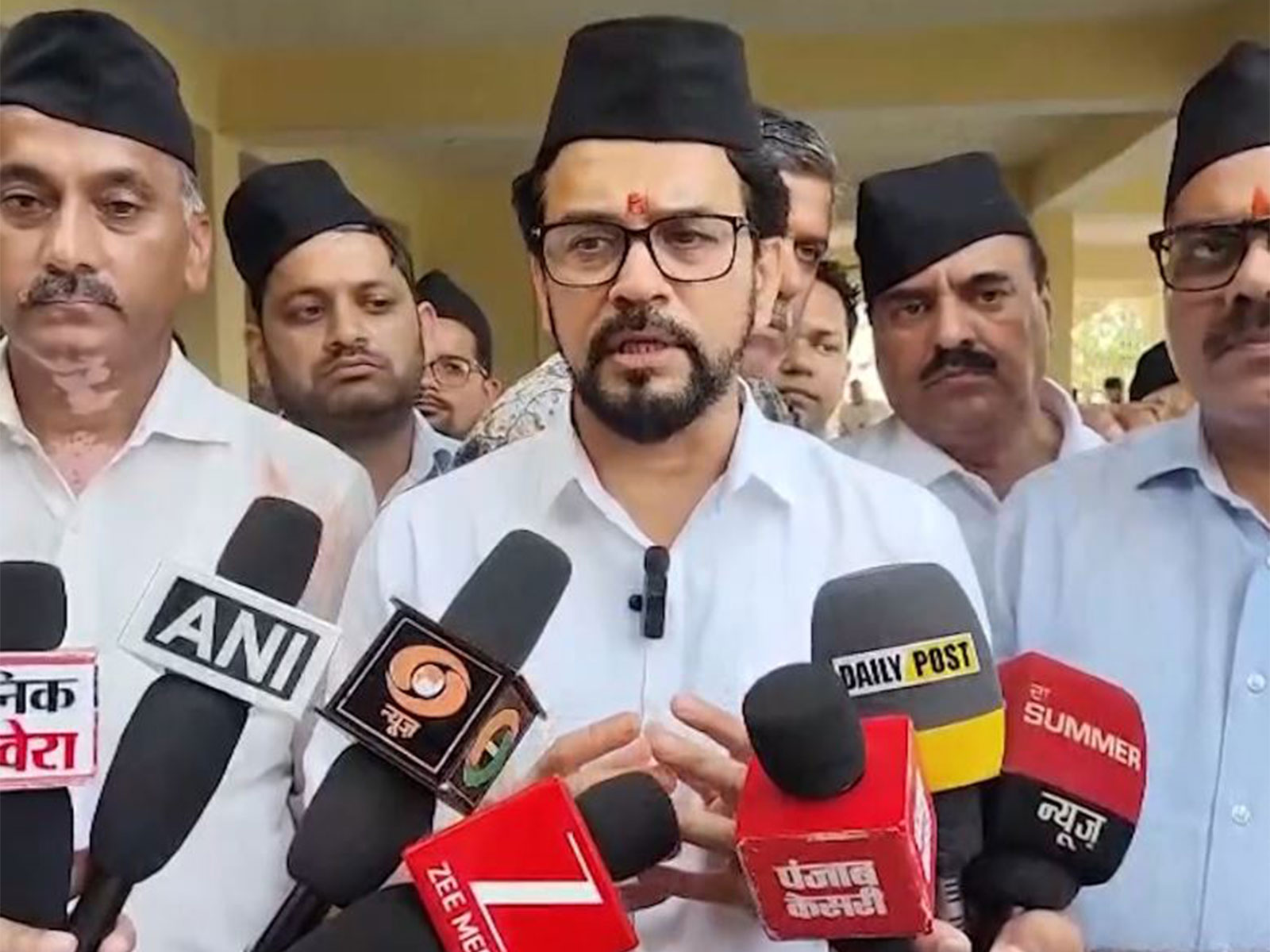 BJP leader Anurag Thakur (Photo/ANI)