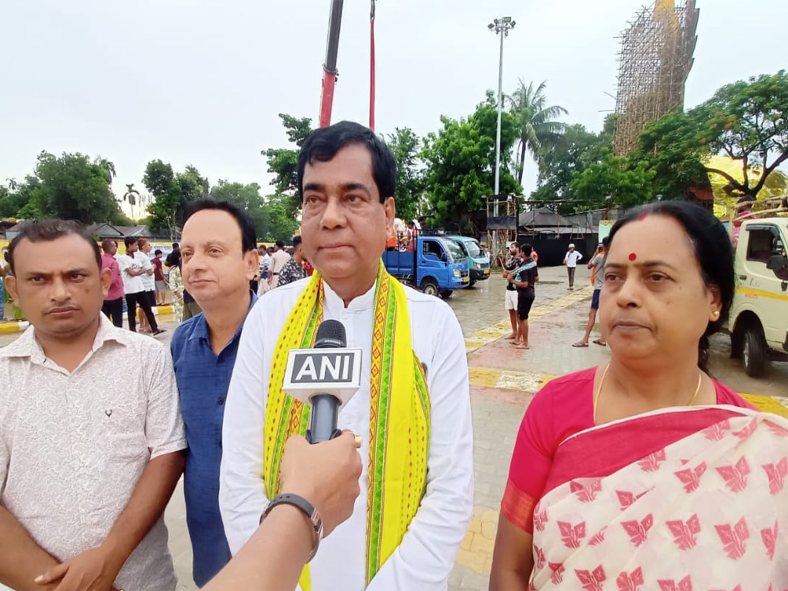 Agartala Municipal Corporation Mayor Dipak Majumder (Photo/ANI) 