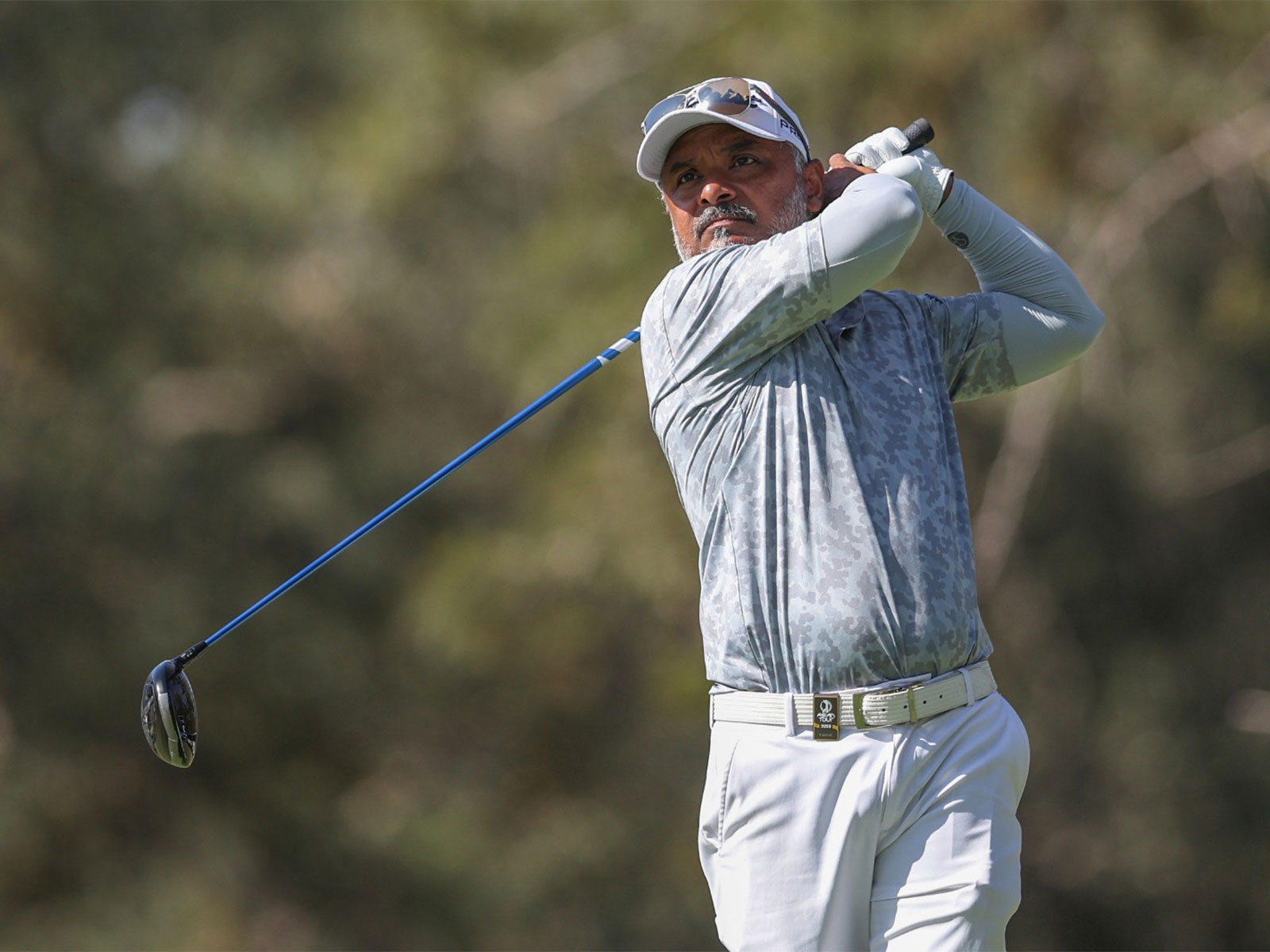 Rahil Gangjee in action. (Photo/LIV Golf)