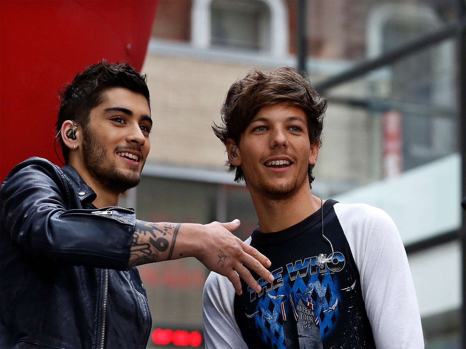 Zayn Malik, Louis Tomlinson (File photo: Reuters)