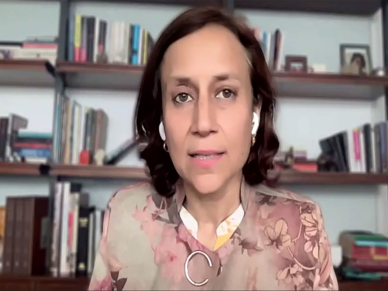 Climate activist Sonam Wangchuk's wife, Gitanjali Angmo (Photo/ANI)